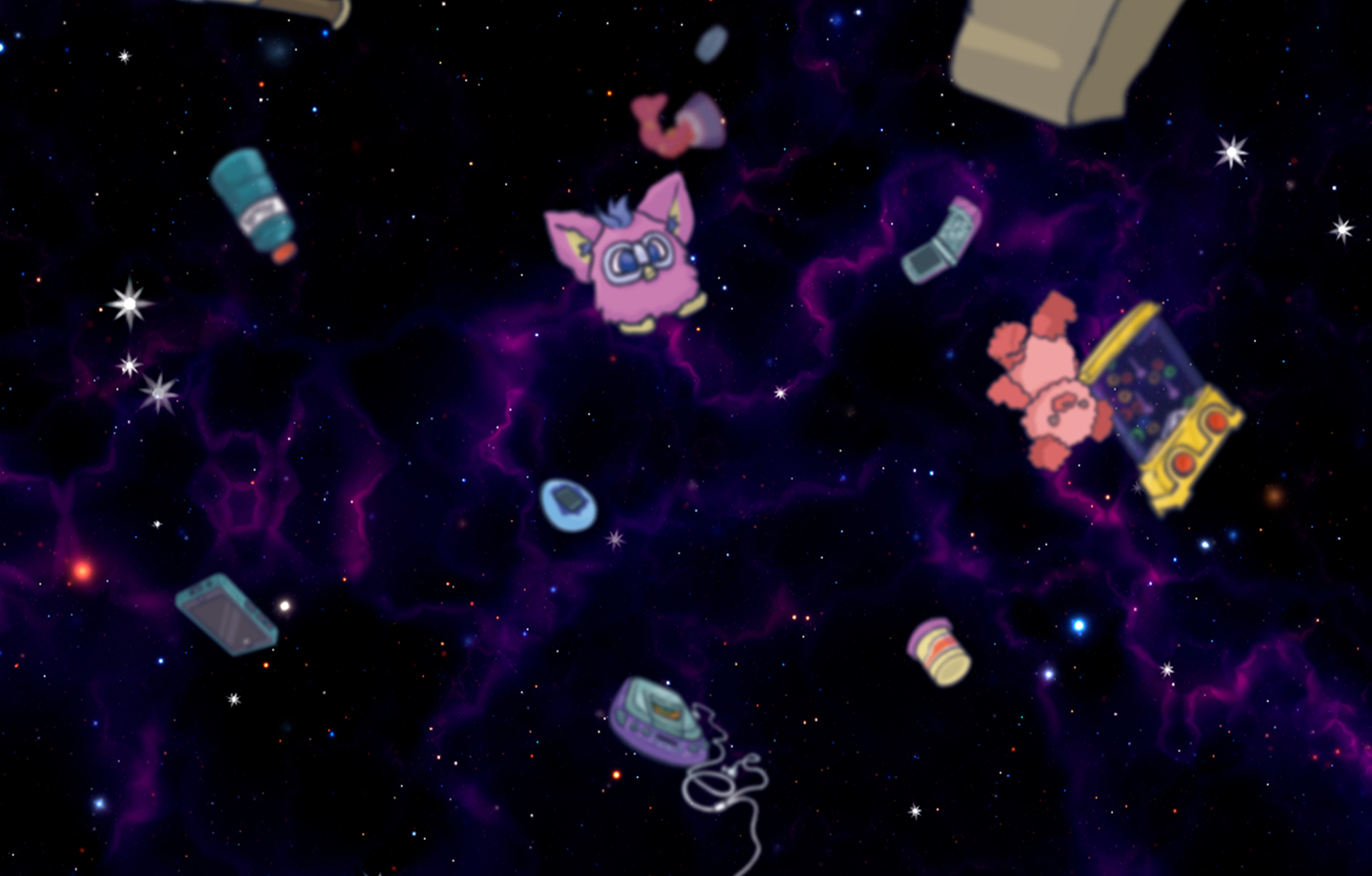 Space Diva Background Art